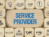 Service Provider mit Business-Symbolen | Lohnbüro